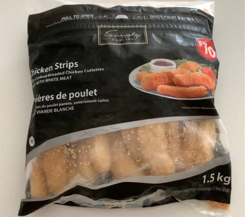 Lanières de poulet