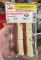 Smoked Beef Sticks and Monterey Jack Cheese with Peppers