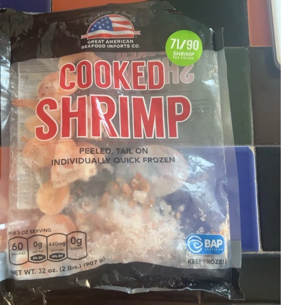 Cook shrimp
