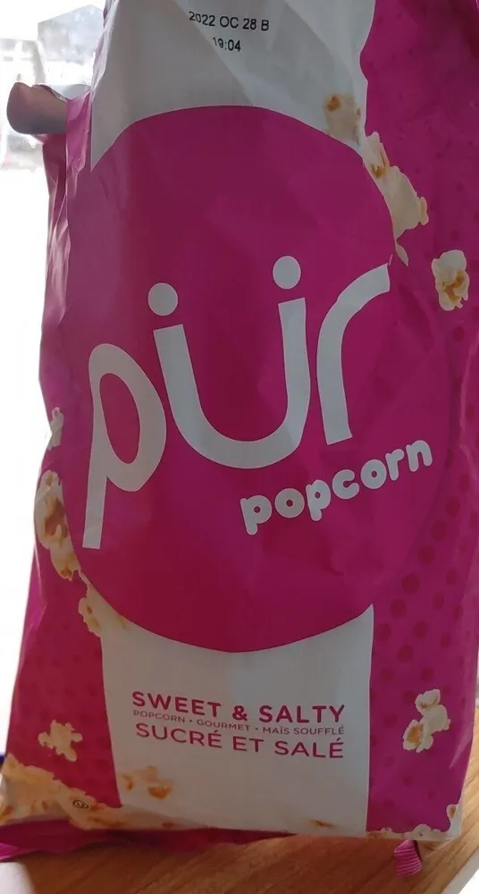 Popcorn sucré salé
