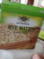 Rye Matzos