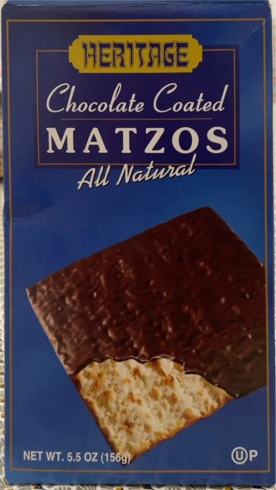 Chocolate Coated Matzos