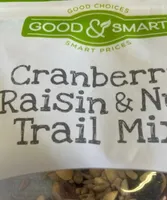 Cranberry Raisin & nut trail mix