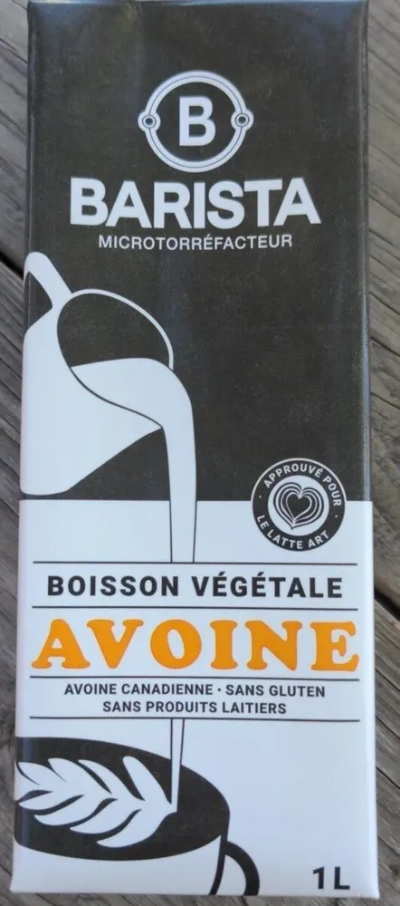 Boisson végétale avoine