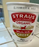 Whole Milk Greek Yogurt