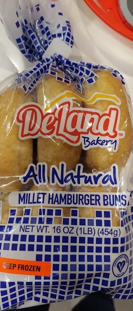 All Natural Millet Hamburger Buns