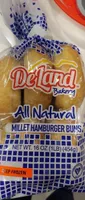 All Natural Millet Hamburger Buns