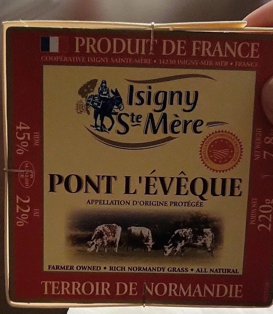 Fromage pont l'évêque