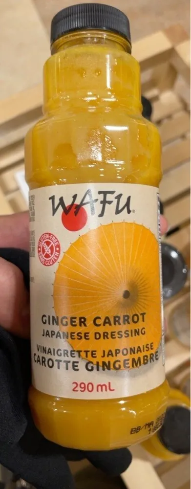 Vinaigrette carotte gingembre