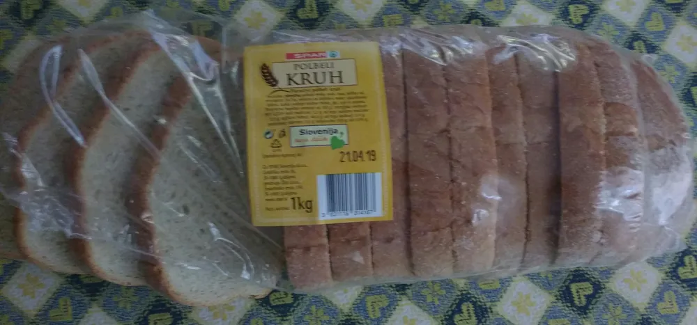 Pšenični polbeli kruh