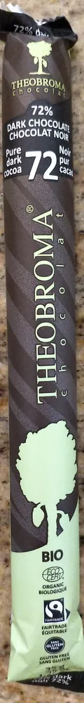 Chocolat noir pure cacao 72%