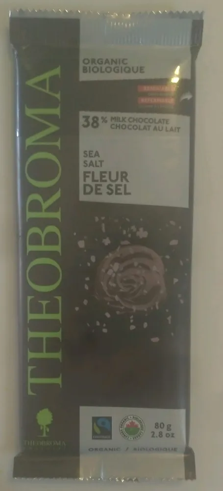 38% Sea Salt Milk Chocolate