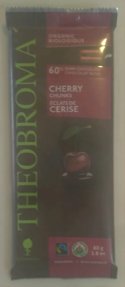 60% Dark Chocolate with Cherry Chunks