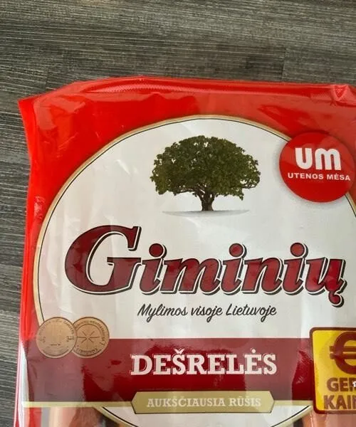 Giminių dešrelės