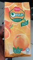 Orange fruit drink