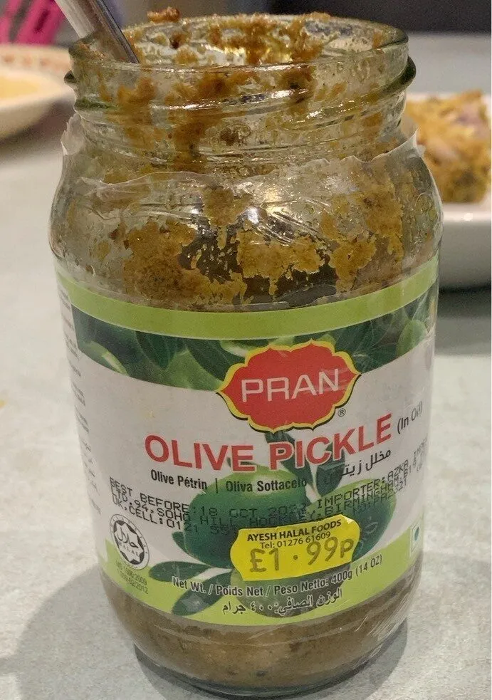 Pran olive pickle