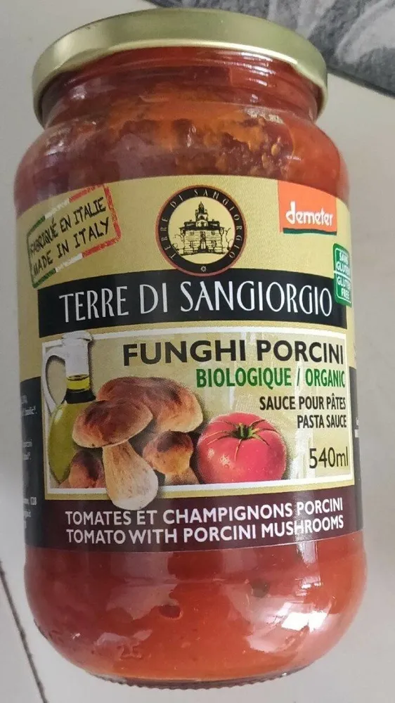 Sauce pour pâtes funghi porcini