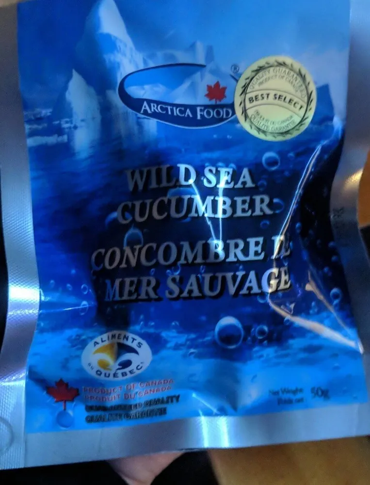 Concombre de mer sauvage