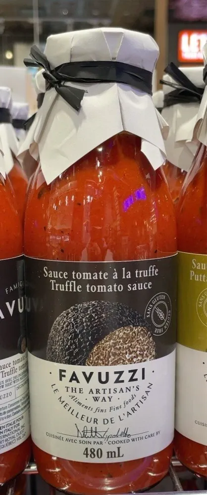 Dauce tomate a la truffe