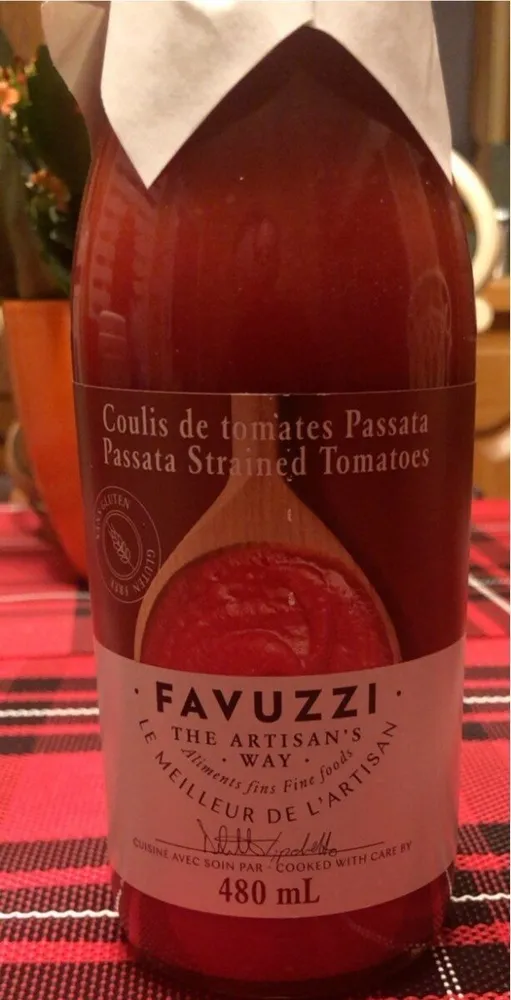 Coulis de tomates Passata