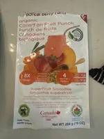 Organic Candian Fruit Punch