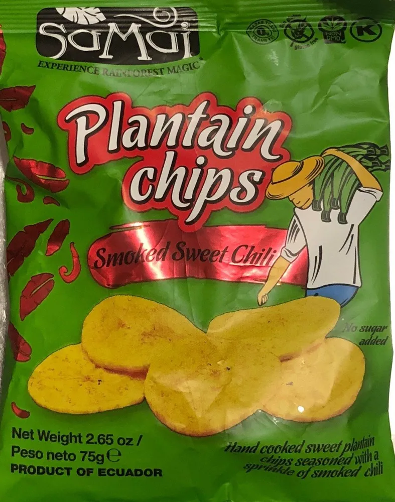 Plantain Chips Smoked Sweet Chili