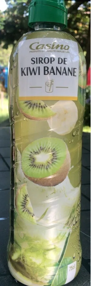 Sirop de kiwi banane