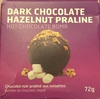 Dark Chocolate Hazelnut Hot Chocolate Bomb
