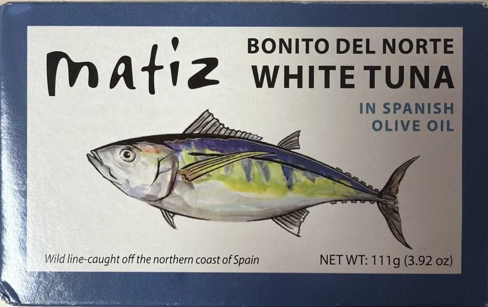 White meat tuna in spanish olive oil