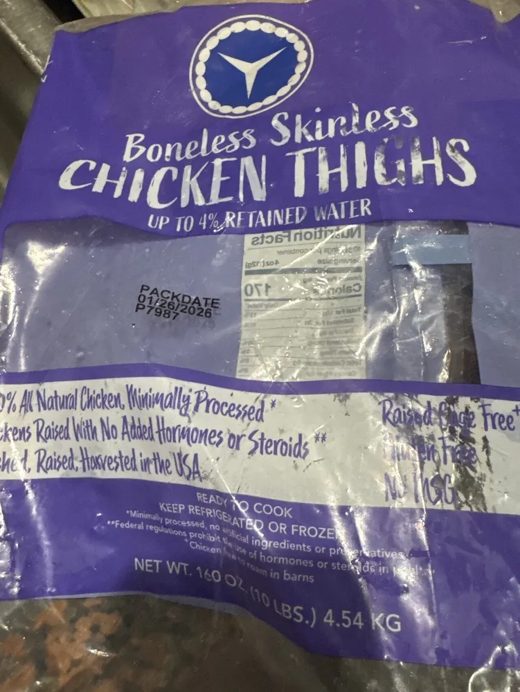 Boneless Skinless Chicken Thighs