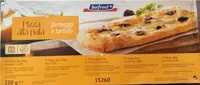 Pizza formaggi e tartufo