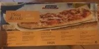 Pizza alla pala con wurstel