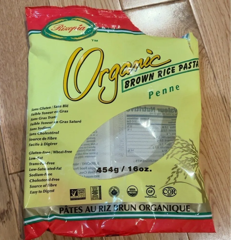 Organic Brown Rice Pasta Penne