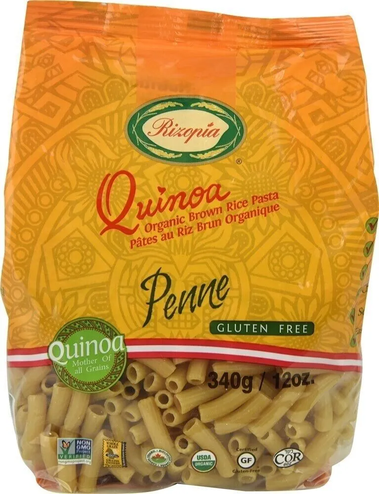 Quinoa Organic Brown Rice Pasta Penne