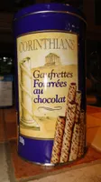 Gaufrettes fourrées  au chocolat