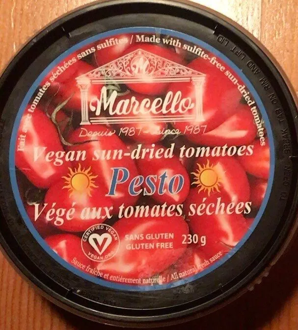 Pesto Végé aux tomates séchées