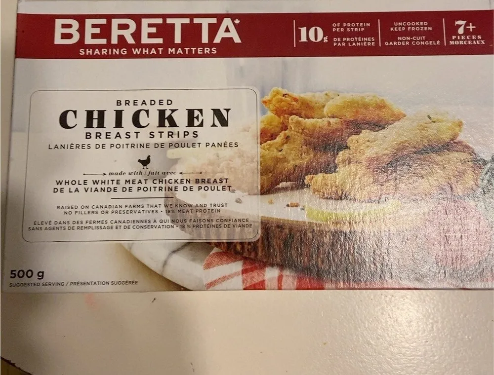 Breaded Chicken Breast Strip