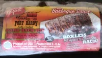 Original fully cooked ribs