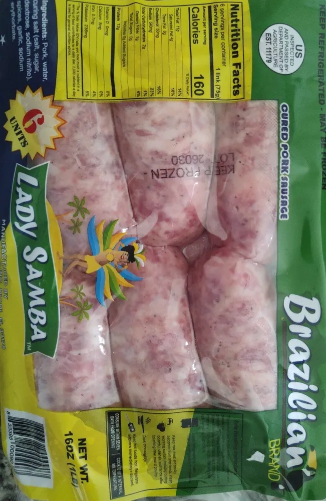 Cured Pork Sausage