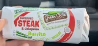 Shredded Steak & Jalapeño Burrito