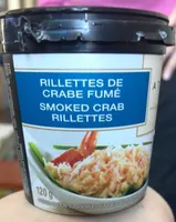 Rillette de crabe fumé