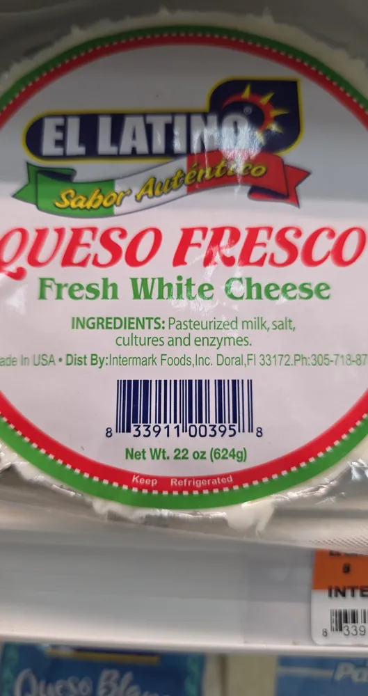 Queso fresco 22oz