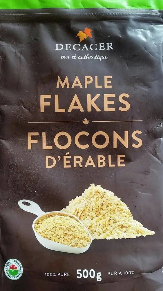 Flocons d'érable