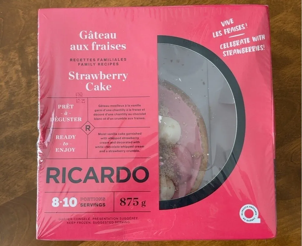 Gâteau aux fraises