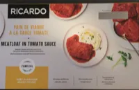 Pain de viande à la sauce tomate