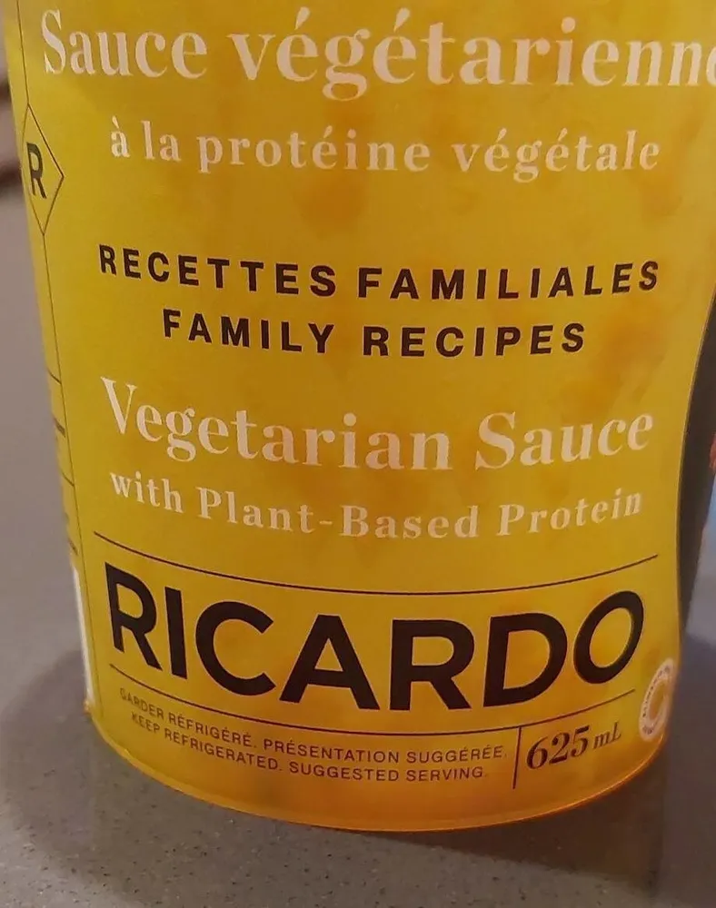 Sauce végétarienne