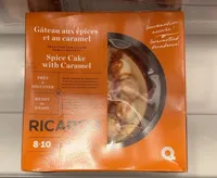 Gâteau aux épices et au caramel