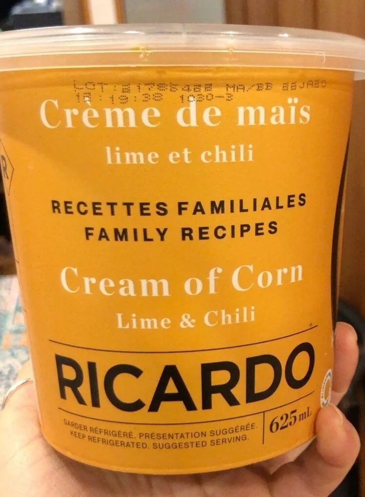 Crème de maïs
