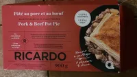 Pâté au porc et boeuf