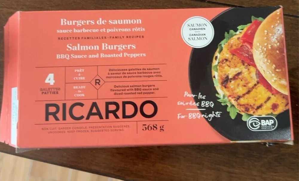 Burgers de saumon